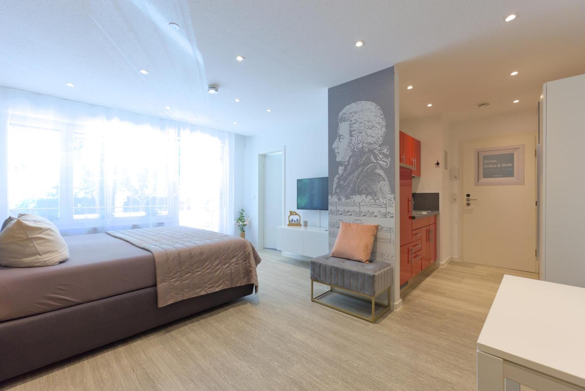 Boutique Apartments Am Stadtgarten Freiburg im Breisgau Buitenkant foto